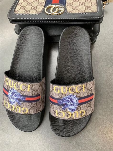 replica gucci slippers on ebay|gucci knockoff sites.